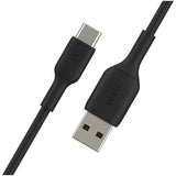 Belkin BoostCharge USB-A naar USB-C Kabel 3m Zwart
