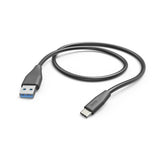 Hama Charging Cable USB-A - USB-C 1.5 m Zwart