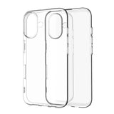 Just in Case Zero Soft TPU Case voor Apple iPhone 16 Transparant