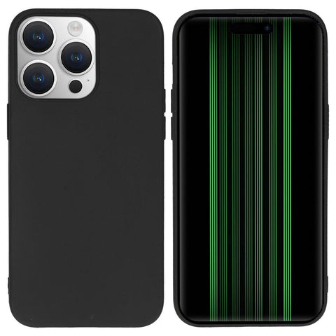Accezz Color Backcover iPhone 15 Pro Max Zwart