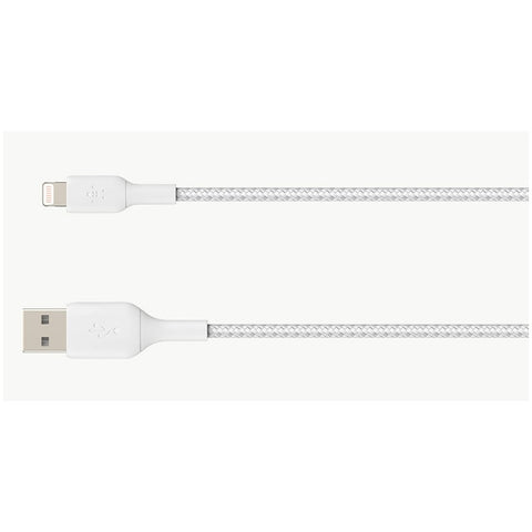 Belkin BOOST Braided A-LTG 3M Wit
