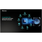 Hisense WD5I1245BBRH/BL Zwart