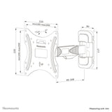 Neomounts WL40-540BL12 Zwart