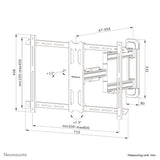 Neomounts WL40S-850BL16 Zwart