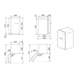 Smeg FAB5LCR6 Creme