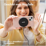 Accezz Liquid Silicone Backcover met MagSafe iPhone 15 Roze