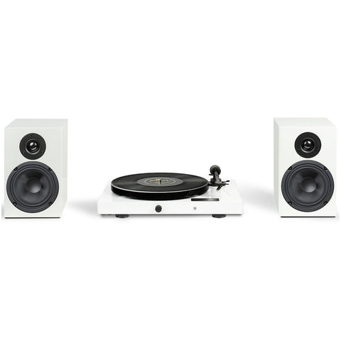 Pro-Ject Jukebox E1 + Speaker Box 5E Set Draaitafel systeem Wit