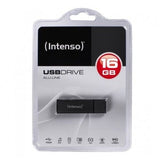 Intenso Alu Line 16GB (USB 2.0) Antraciet