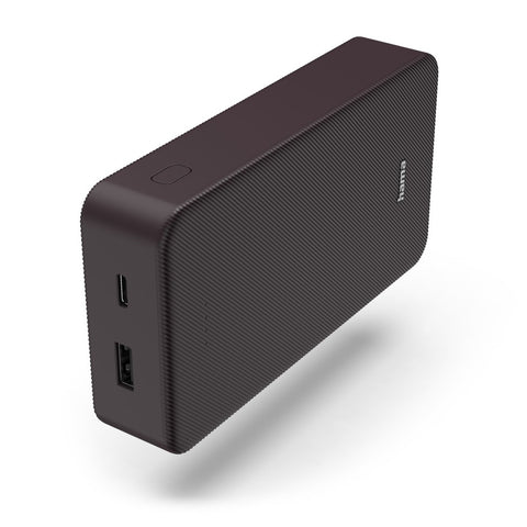 Hama Colour 20 Power Pack 20000 mAh 2 Outputs:USB-C USB-A Paars