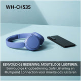 Sony WH-CH535 Rood