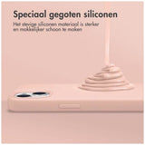 Accezz Liquid Silicone Backcover Samsung Galaxy S23 Roze