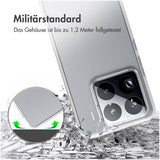 Accezz Xtreme Impact Backcover voor Xiaomi 15 Pro Transparant