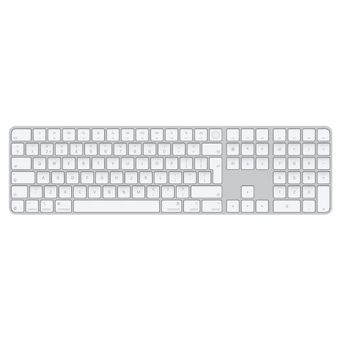 Apple Magic Keyboard met Touch ID en numeriek toetsenblok (2024) Wit