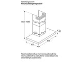 Bosch DWB97DN60 Zwart