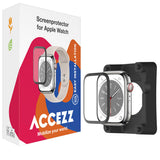 Accezz Screenprotector met applicator Apple Watch Series 10 - 42 mm Transparant
