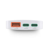 Hama Snellader 2x USB-C 1x USB-A platte mini-oplader PD  65 W Wit