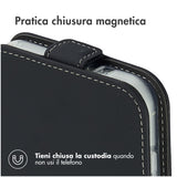 Accezz Flipcase Samsung Galaxy S24 FE Zwart
