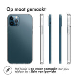 Accezz Clear Case voor Apple iPhone 12 (Pro) Transparant