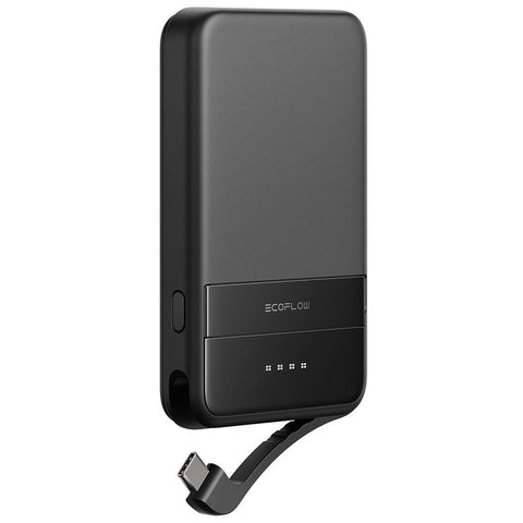 Ecoflow RAPID magnetische Qi2 powerbank 5.000 mAh Zwart