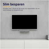 KlikAanKlikUit APC2-2300R Draadloze stekkerset met 2 stekkers & afstandsbediening Wit