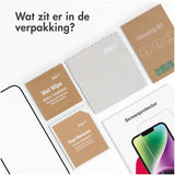 Accezz Gehard Glas Full Cover Screenprotector iPhone 15 Pro Max Transparant