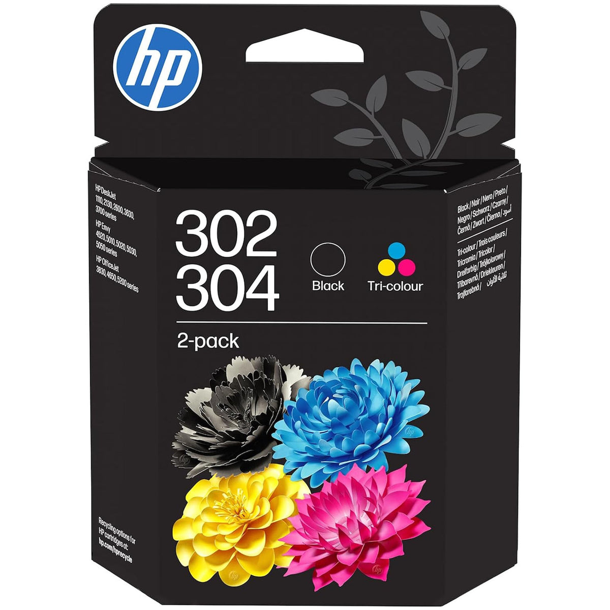 HP 302/304 Cartridges Combo Pack Multi-color
