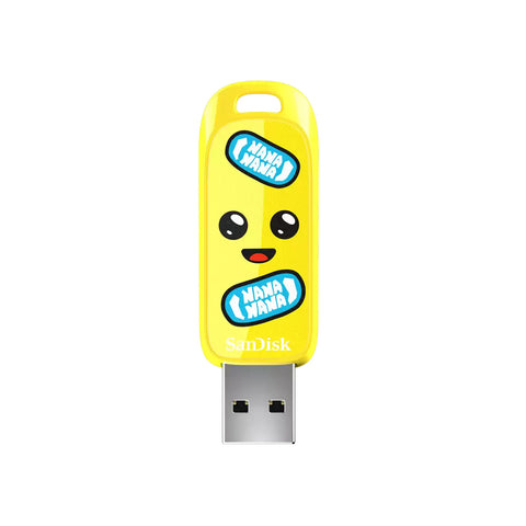 SanDisk USB Fortnite - Peely Edition 128GB 130 MB/s - USB 3.2