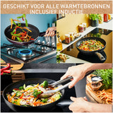 Tefal C47602 Koekenpan 20cm Change Black