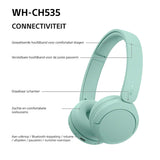 Sony WH-CH535 Groen
