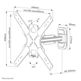 Neomounts WL40S-840BL14 Zwart