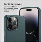 Accezz MagSafe Leather Backcover iPhone 14 Pro Max Groen