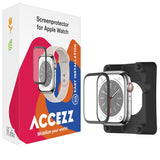 Accezz Screenprotector met applicator Apple Watch Series 10 - 42 mm Transparant