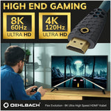 Oehlbach FLEX EVOLUTION UHD HDMI 3,0M Blauw