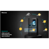 Hisense RS9P628GPFE Zwart