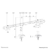 Neomounts DS60-600BL2