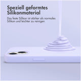 Accezz Liquid Silicone Backcover met MagSafe iPhone 15 Paars