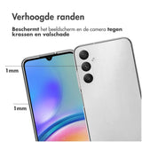 Accezz Clear Backcover Samsung Galaxy A05s Transparant
