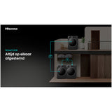 Hisense WF7I1248BBR/BLX Zwart