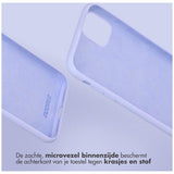 Accezz Liquid Silicone Backcover Samsung Galaxy S23 Paars