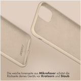 Accezz Liquid Silicone Backcover iPhone 15 Donkergrijs