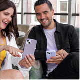 Accezz Liquid Silicone Backcover iPhone 15 Pro Max Grijs
