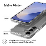 Accezz Xtreme Impact Backcover voor Samsung Galaxy S25 Plus Transparant