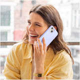 Accezz Liquid Silicone Backcover met MagSafe iPhone 15 Paars