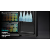 Hisense RS9P628GPFE Zwart