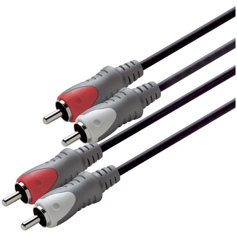 Scanpart aansluitkabel 2tulp(M)-(M) 2,5m