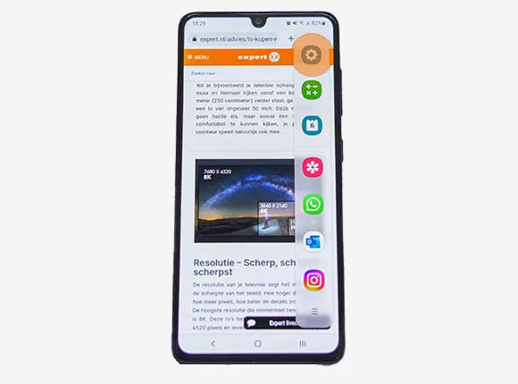 Samsung slim selecteren