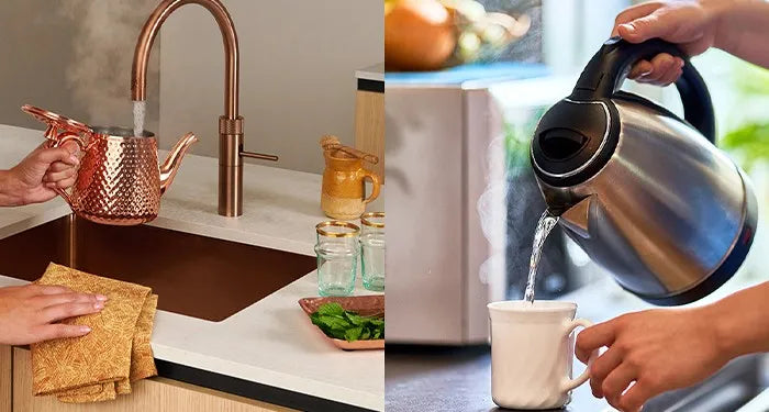 Waterkoker vs. Quooker