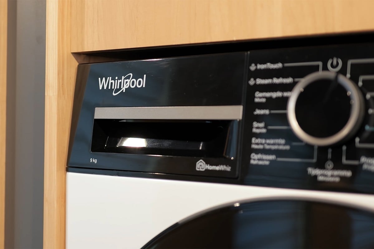 Whirlpool droger met bedieningspaneel