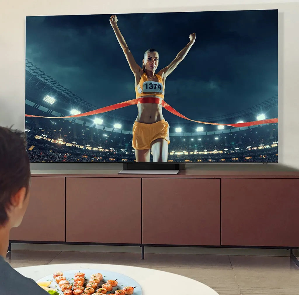 Soundbar voor voetbalwedstrijden