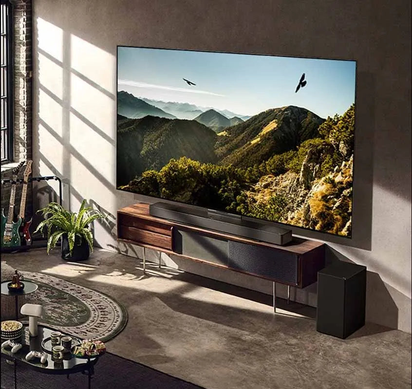 Tv in woonkamer